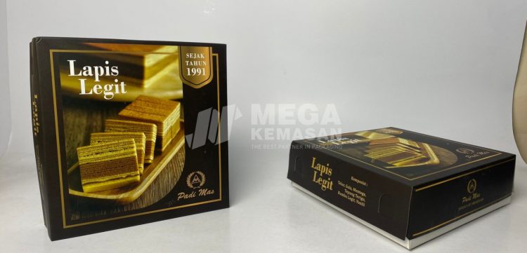 Box Kue Lapis Legit Eksklusif dan Menarik dengan Kualitas Terbaik