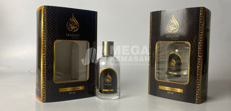 Box Parfum Window, Bentuk Dus Auto Lock