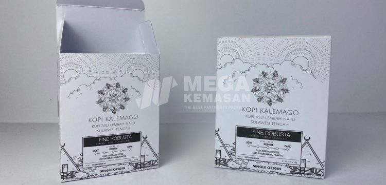 Box Kemasan Kopi Bubuk Robusta Harga Murah