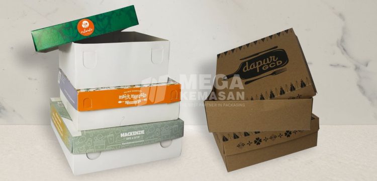 Box Nasi Catering Ramadhan Custom Desain Minimalis – Cetak Online di Mega Kemasan