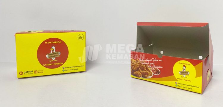 Box Chicken Custom Murah dan Bekualitas