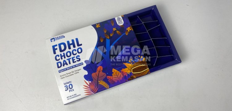 Custom Box Kurma Premium Bersekat – Tempat Bikin Dus Kurma Murah