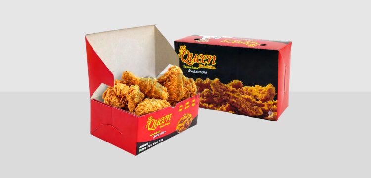 Dus Chicken Custom Tahan Minyak: Bikin Brand Ayam Gorengmu Terlihat Mewah