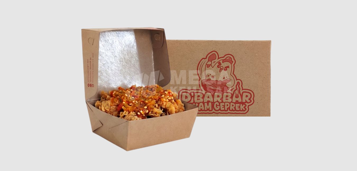 Cetak Paper Lunch Box Murah Custom Logo – Pesan Sekarang Sebelum Kehabisan!