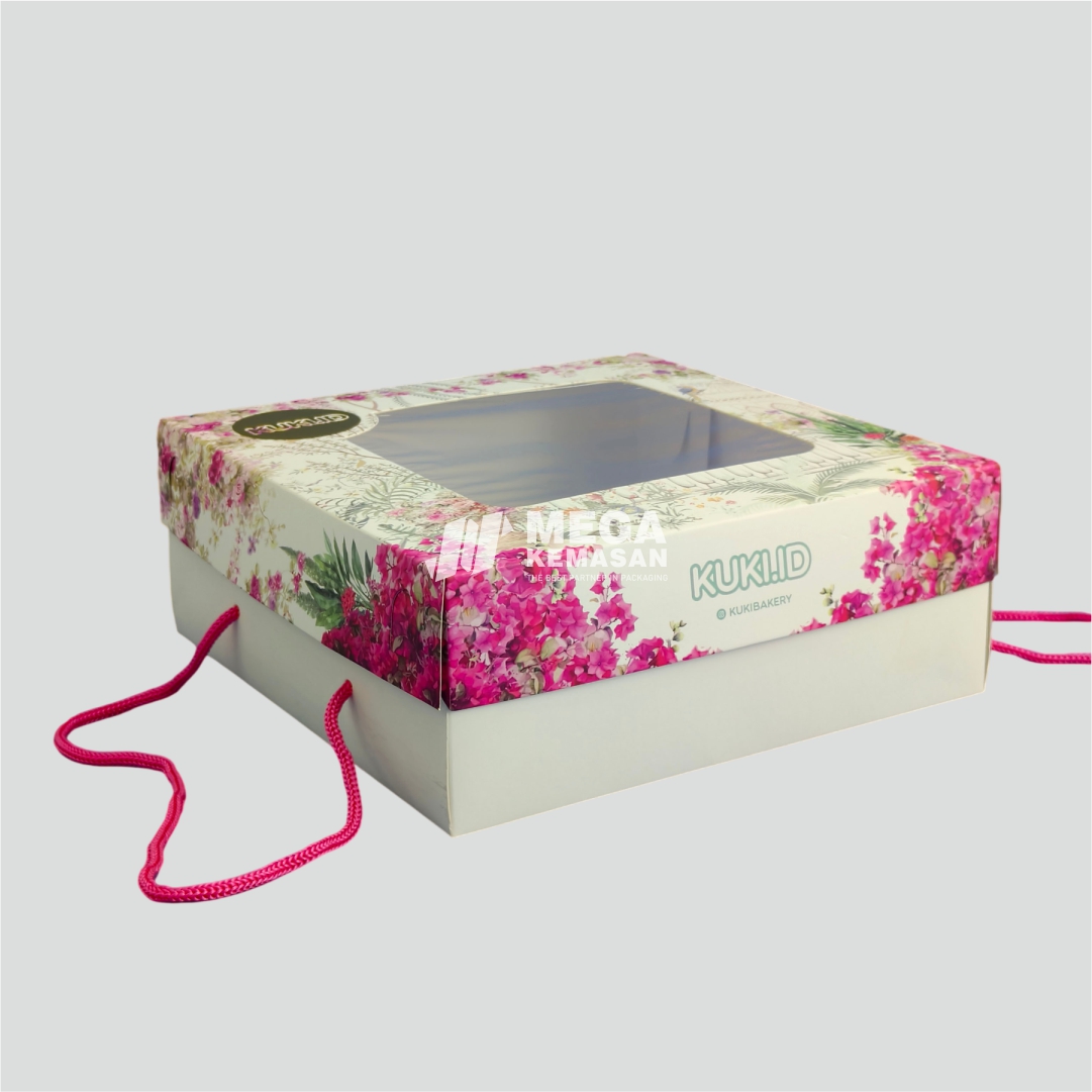 mega_kemasan_dus catering tutup pisah tali duplex 21x21x8cm kuki.id bakery
